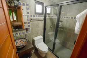 Cabaña Centauro, Paseo del Llano: baño