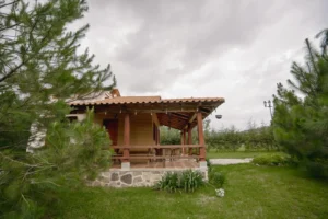 Cabaña Lyra, Paseo del Llano: exterior