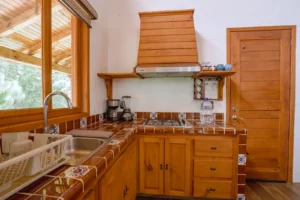 Cabaña Lyra, Paseo del Llano: cocina equipada