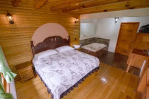 Cabaña Lyra, Paseo del Llano: recámara principal