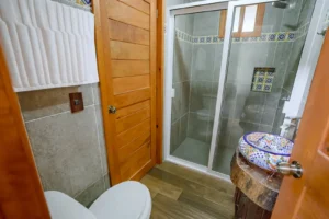 Cabaña Lyra, Paseo del Llano: baño