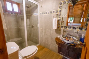 Cabaña Lyra, Paseo del Llano: baño