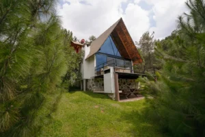 Cabaña Sagitario, Paseo del Llano: exterior