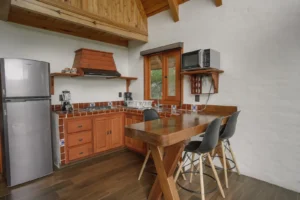 Cabaña Sagitario, Paseo del Llano: cocina equipada