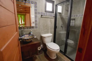 Cabaña Sagitario, Paseo del Llano: baño